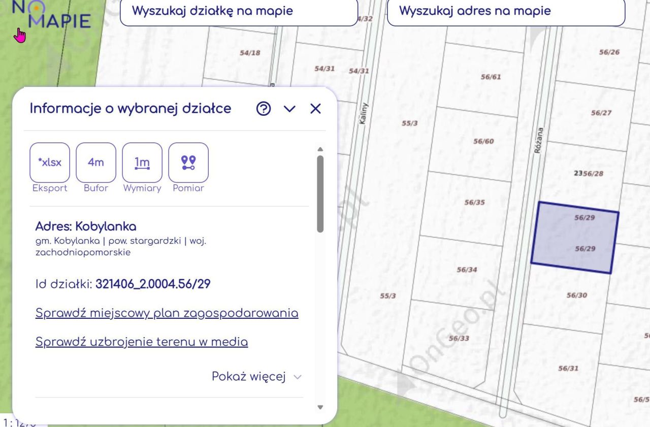 Działka rolno-budowlana Kobylanka, ul. Różana. Zdjęcie 1