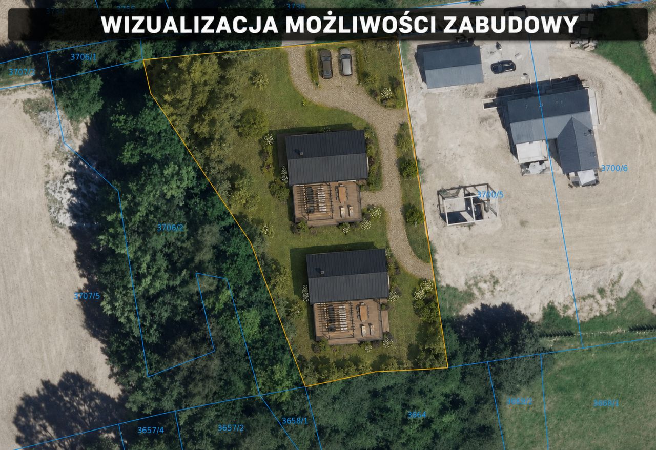 Działka budowlana Lanckorona Kopań, ul. Kopań. Zdjęcie 13