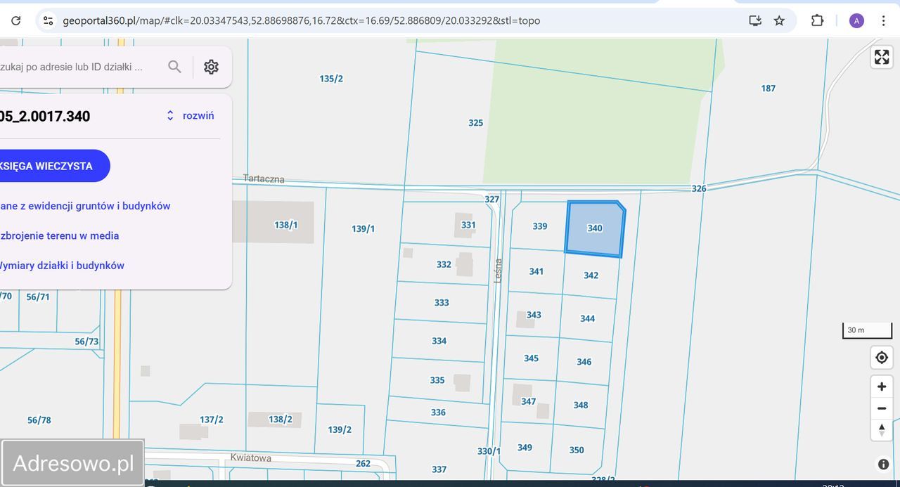 Działka budowlana Siemiątkowo. Zdjęcie 2