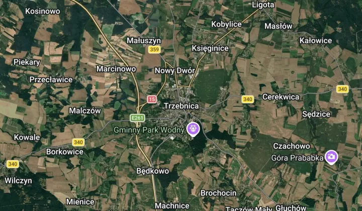 Działka rod Trzebnica, Obornicka
