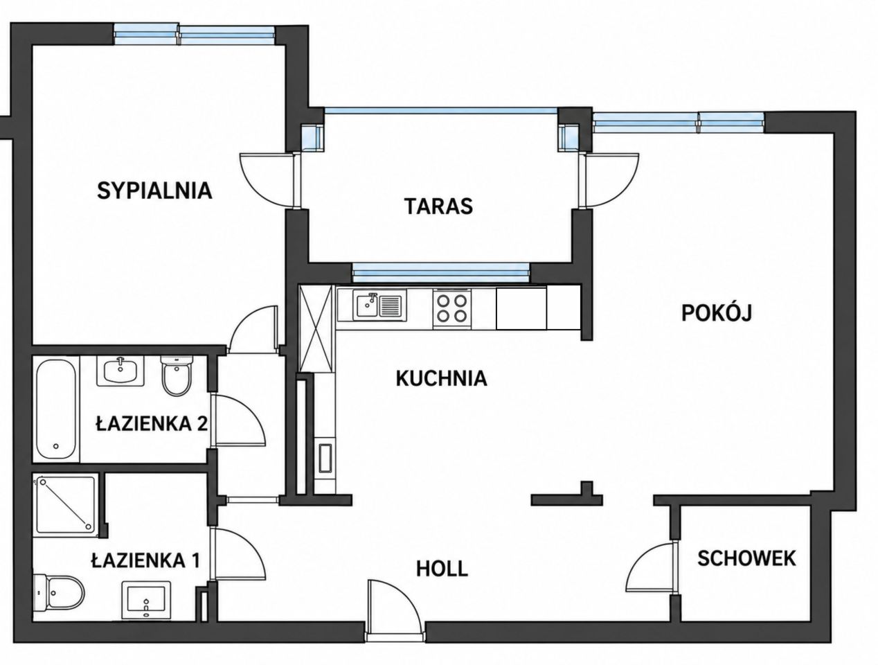 Mieszkanie 2-pokojowe Warszawa Wilanów, ul. Sarmacka. Zdjęcie 23