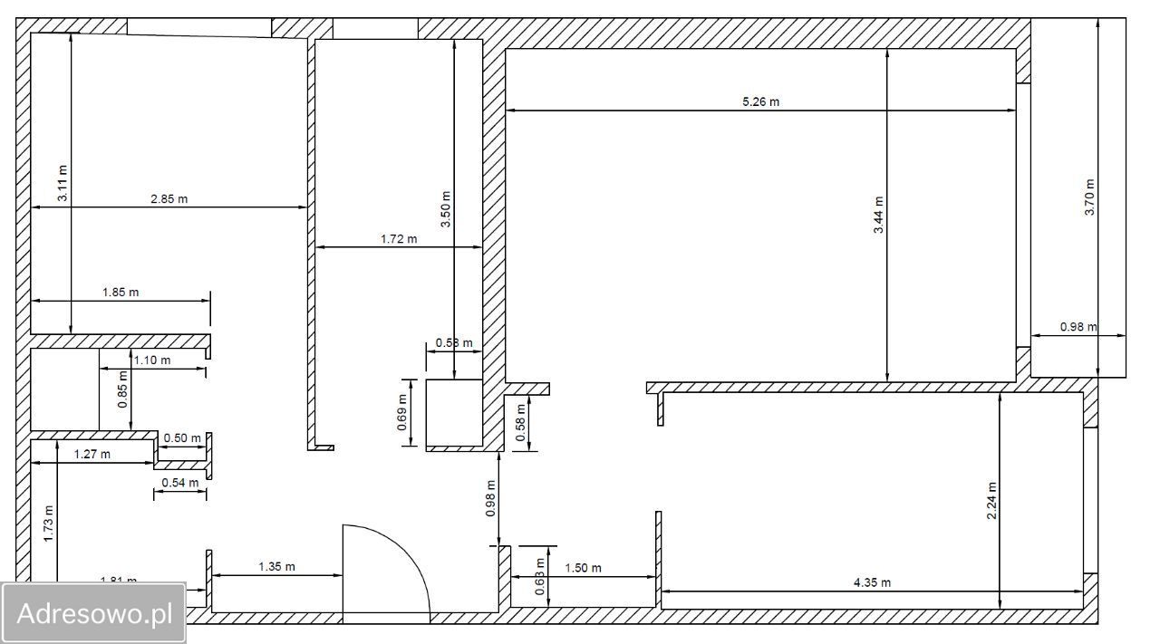 Mieszkanie 3-pokojowe Warszawa Mokotów, al. Wilanowska