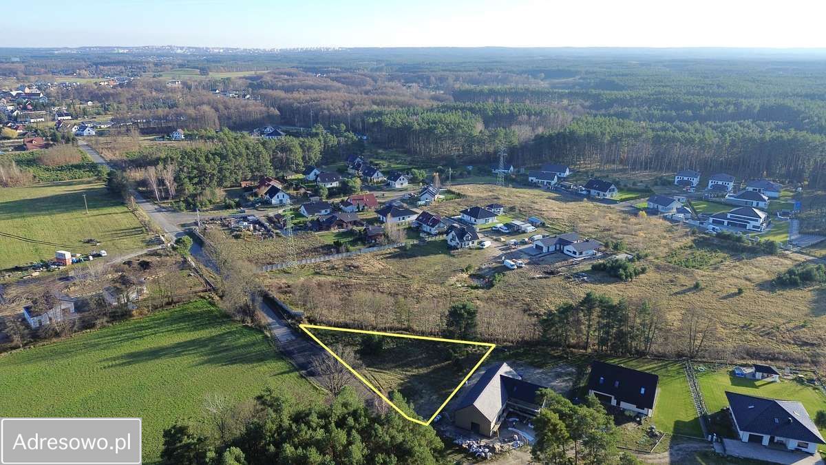 Działka budowlana Płoty, ul. Leśna