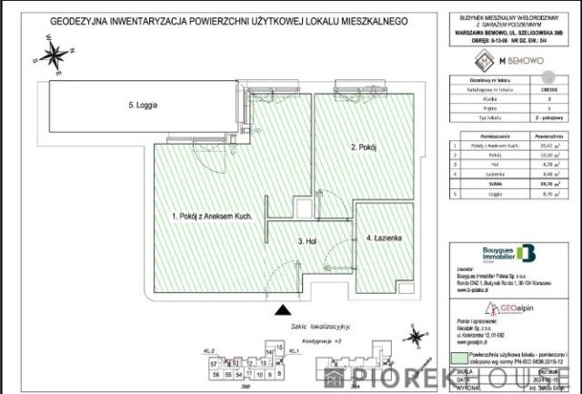 Mieszkanie 2-pokojowe Warszawa Bemowo, ul. Szeligowska. Zdjęcie 15