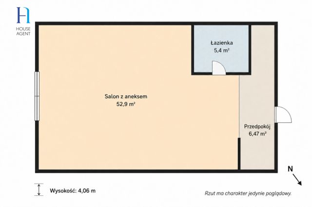 Mieszkanie 1-pokojowe Łódź Księży Młyn, ul. ks. bp. Wincentego Tymienieckiego. Zdjęcie 4