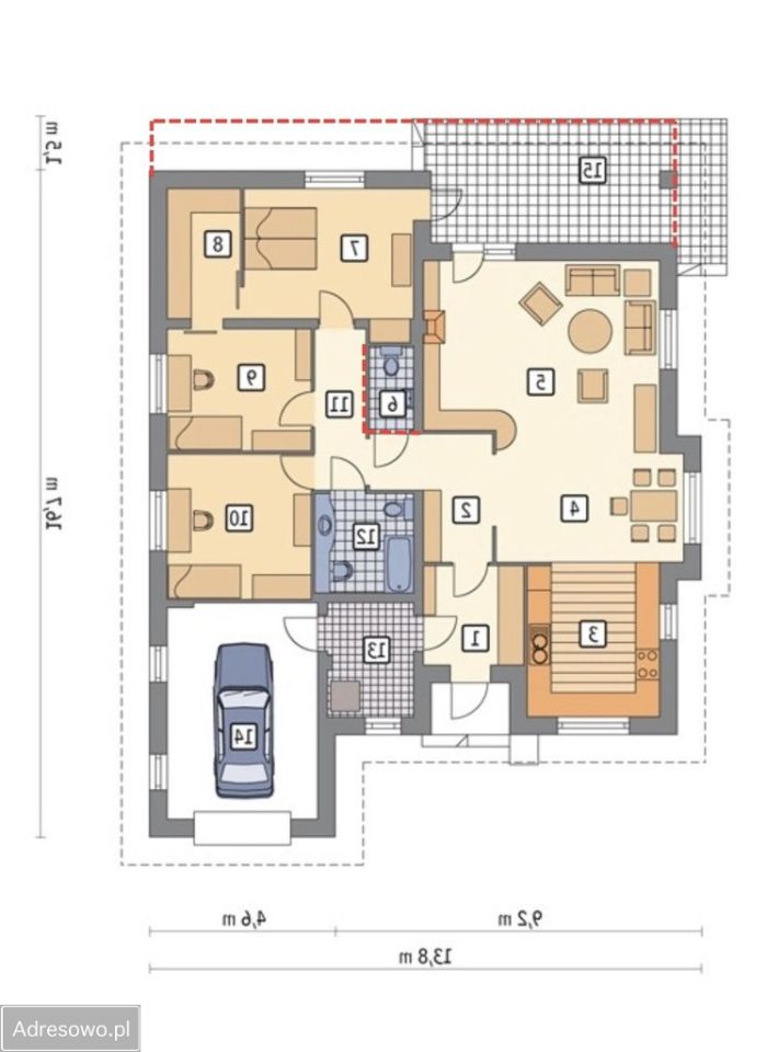 dom wolnostojący, 4 pokoje Szczuczyn. Zdjęcie 17