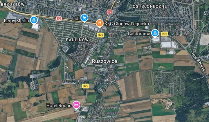 Działka rod Ruszowice