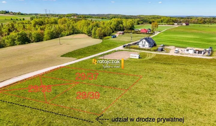 Działka budowlana Głazica, ul. Akacjowa
