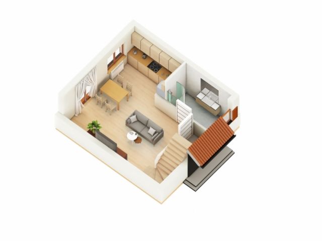 bliźniak, 4 pokoje Nowa Wola. Zdjęcie 5