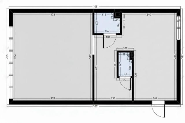 Mieszkanie 2-pokojowe Łódź, pl. Wolności. Zdjęcie 9