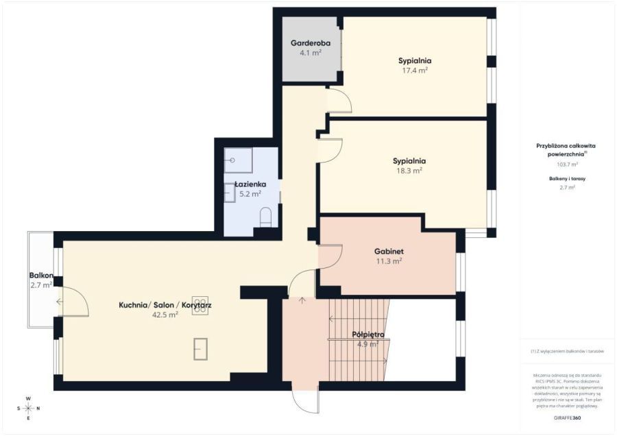 Mieszkanie 4-pokojowe Sopot, ul. 23 Marca. Zdjęcie 5