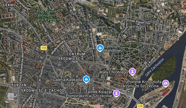 Mieszkanie 2-pokojowe Szczecin Centrum, al. Wyzwolenia