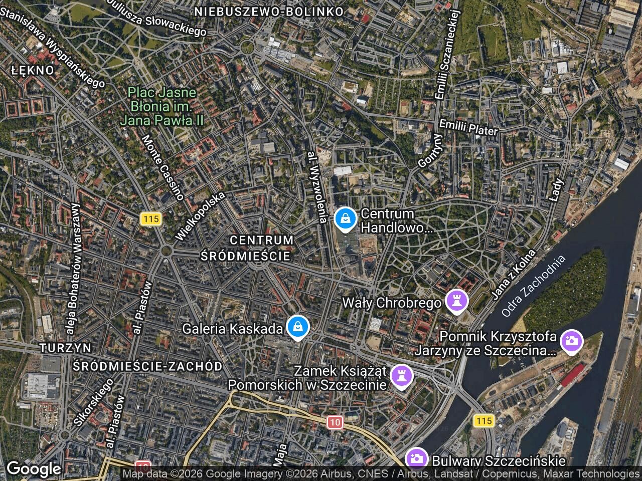 Mieszkanie 2-pokojowe Szczecin Centrum, al. Wyzwolenia