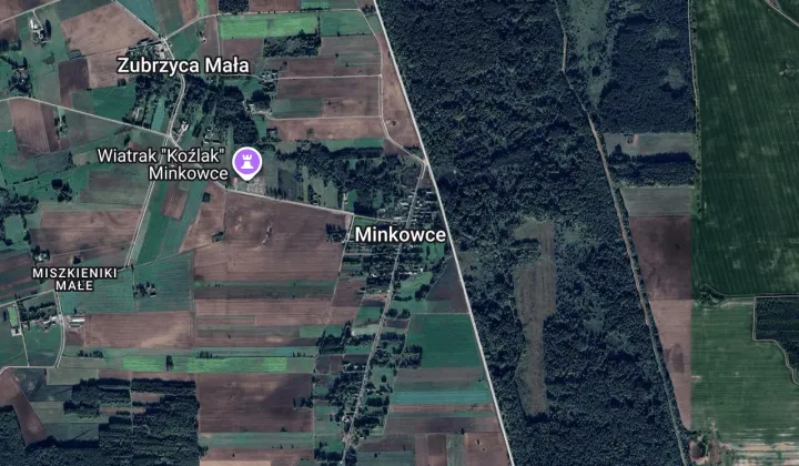 Działka rolna Minkowce