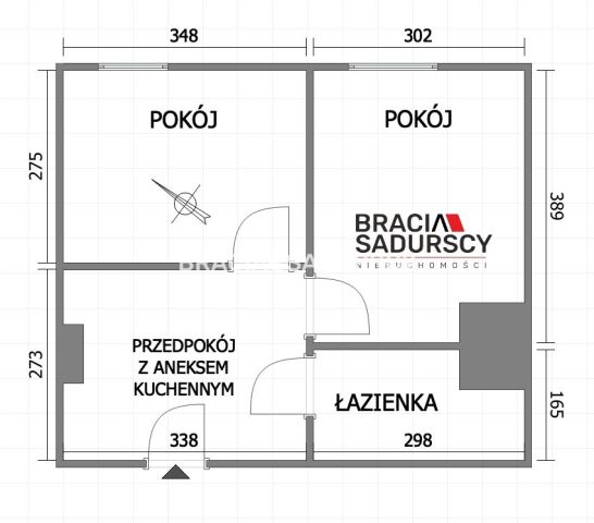 Mieszkanie 2-pokojowe Kraków Podgórze, ul. Podskale. Zdjęcie 10