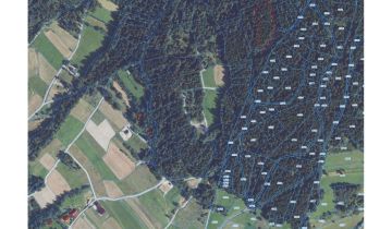 Działka leśna Łętownia