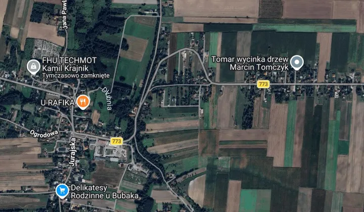 Działka budowlana Iwanowice Dworskie, ul. Krótka