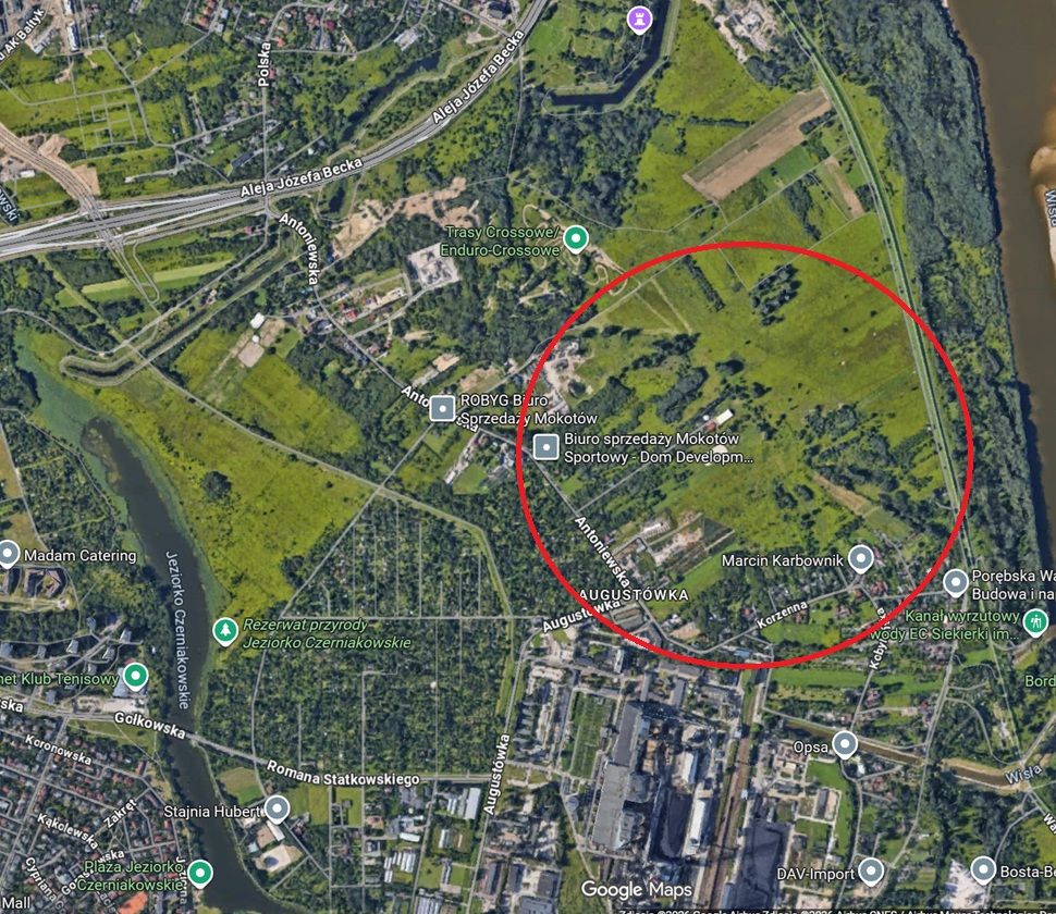 Działka budowlana Warszawa Mokotów, Antoniewska/ Korzenna. Zdjęcie 1