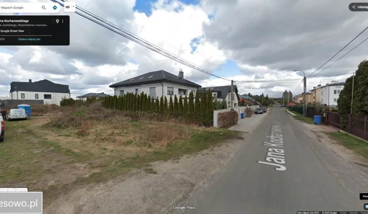 Działka budowlana Blizne Jasińskiego, ul. Jana Kochanowskiego