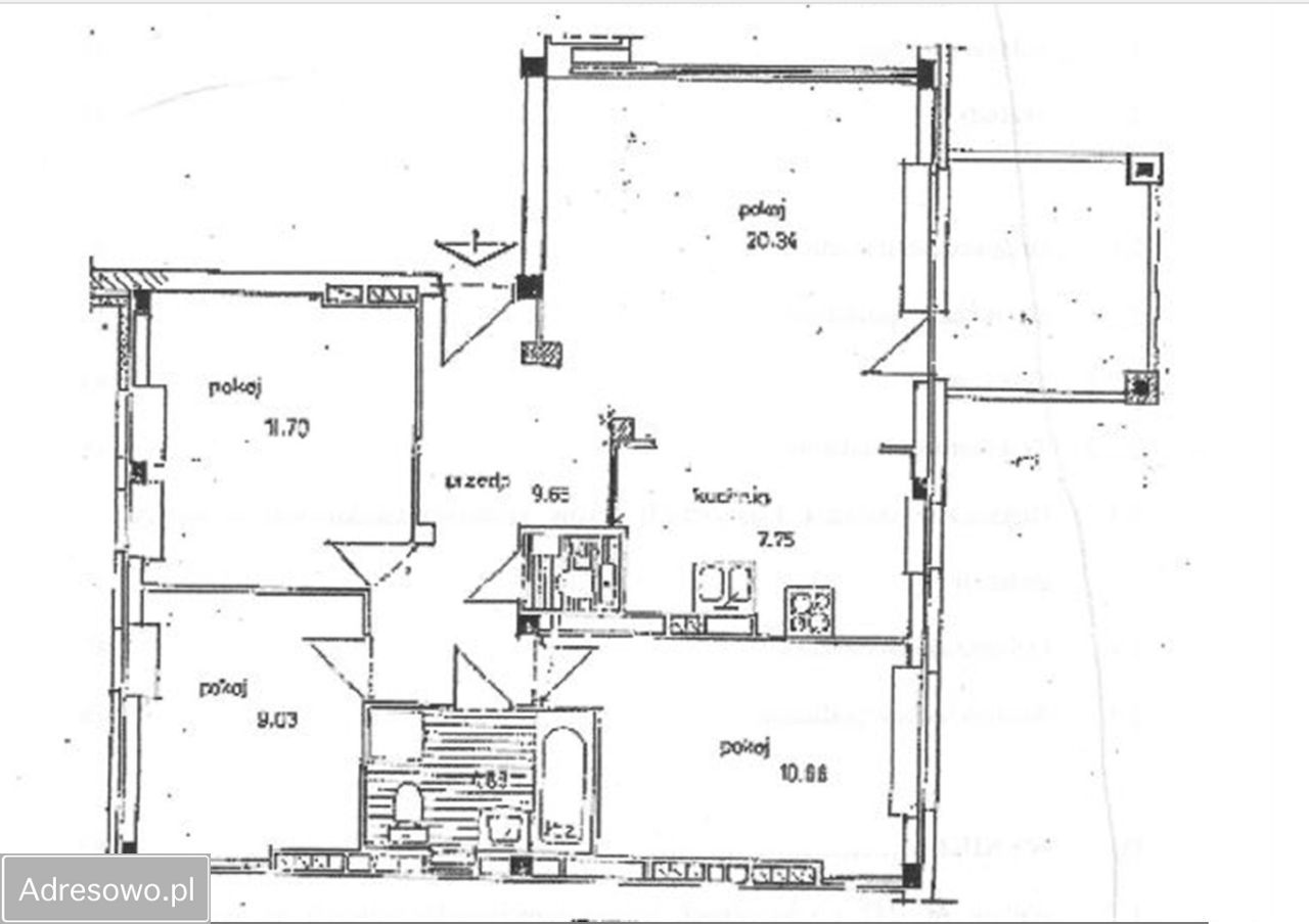 Mieszkanie 4-pokojowe Warszawa Ursynów. Zdjęcie 3