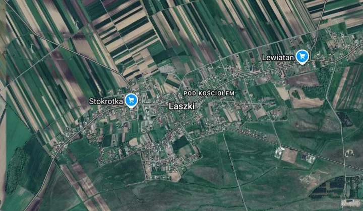 Działka rolna Laszki