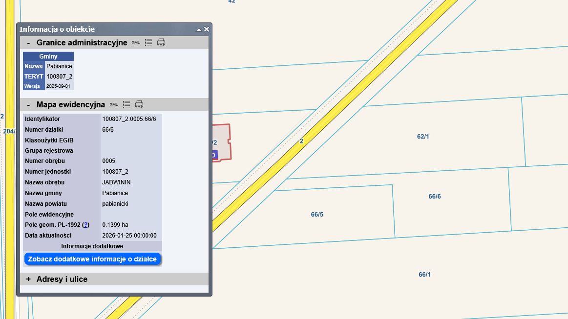 Działka budowlana Władysławów. Zdjęcie 2