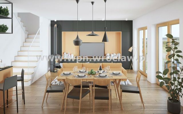 bliźniak, 5 pokoi Wrocław Krzyki, ul. gen. Stefana Grota-Roweckiego. Zdjęcie 4