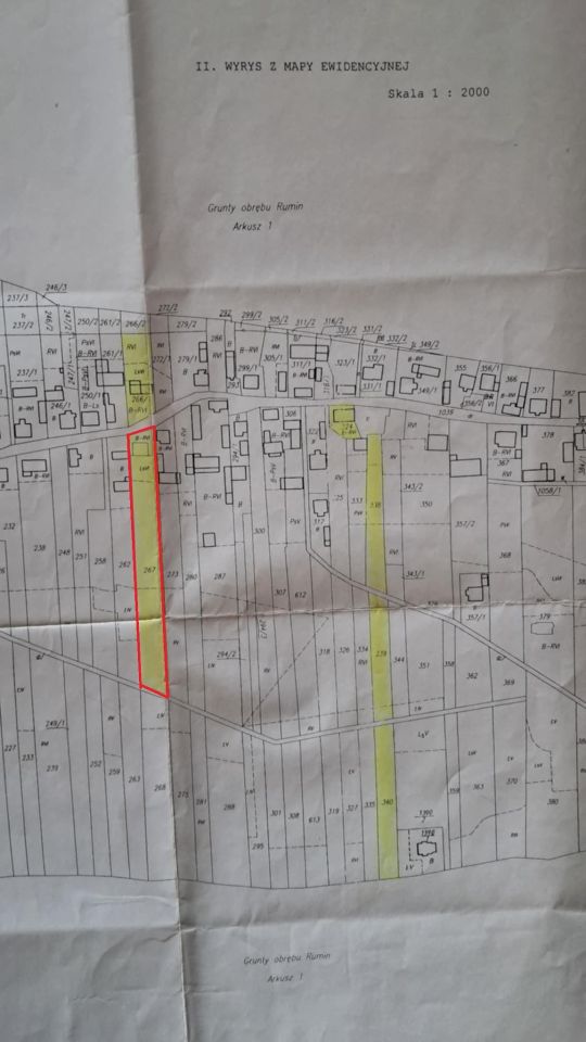 Działka rolno-budowlana Rumin, ul. Lawendowa. Zdjęcie 3