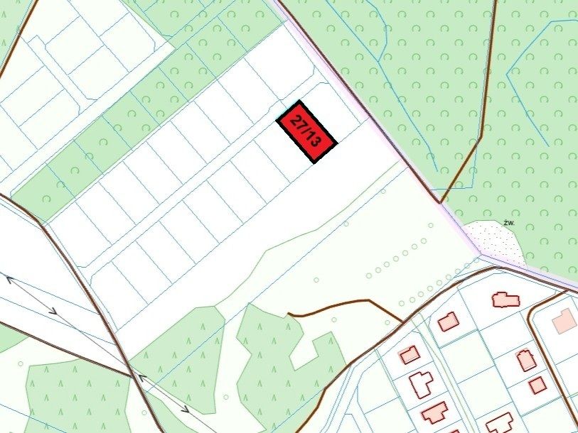 Działka budowlana Serock, ul. Leśna. Zdjęcie 2