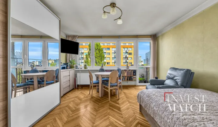 Mieszkanie 1-pokojowe Warszawa Mokotów, ul. Artura Malawskiego