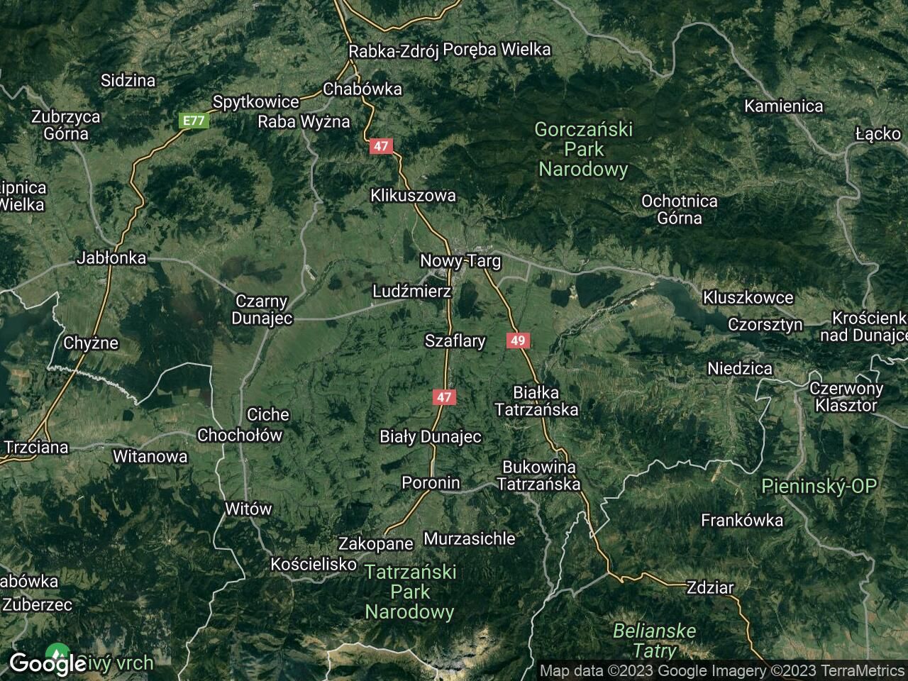 dom wolnostojący, 9 pokoi Szaflary Palenice