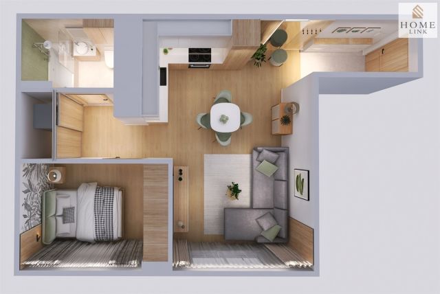 Mieszkanie 2-pokojowe Olsztyn Zatorze, ul. Katowicka. Zdjęcie 9