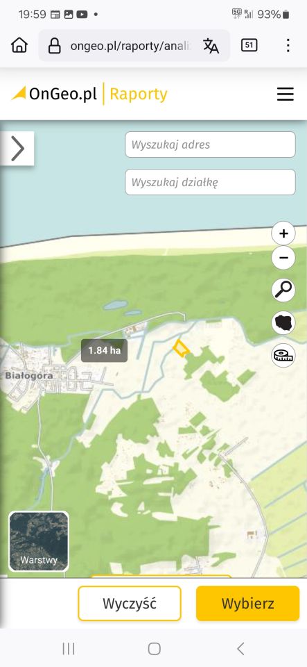 Działka rolna Krokowa, ul. Żarnowiecka