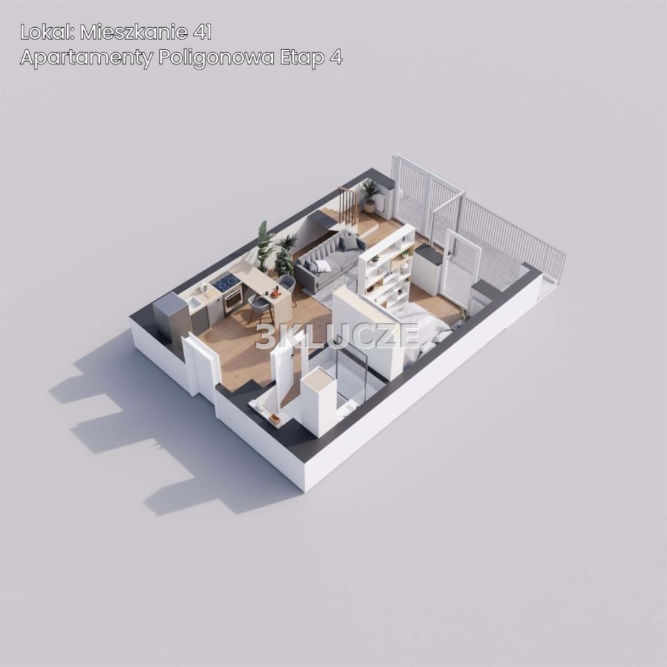 Mieszkanie 4-pokojowe Lublin Sławin. Zdjęcie 9