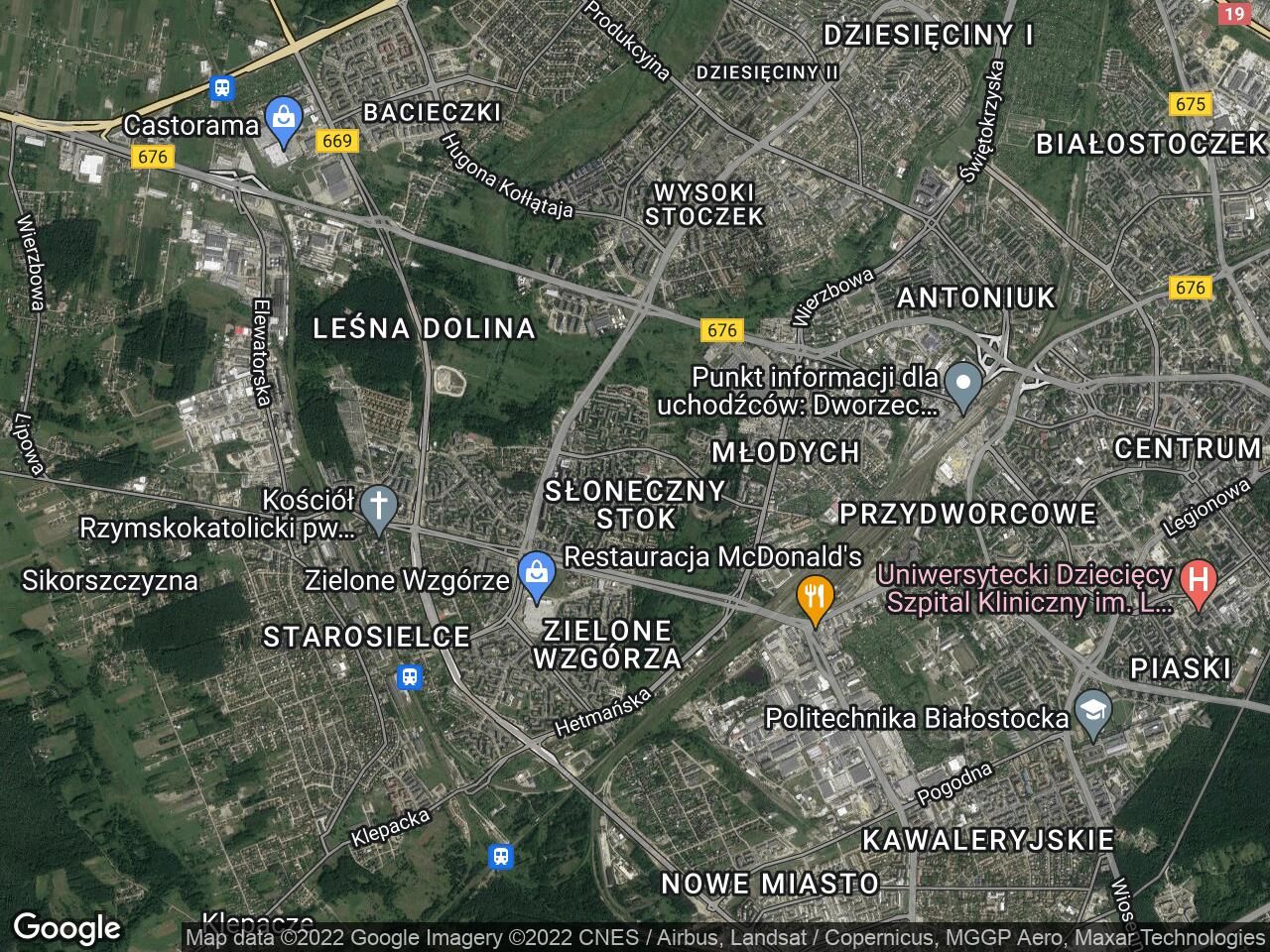 Lokal Białystok Słoneczny Stok, ul. ks. Jerzego Popiełuszki