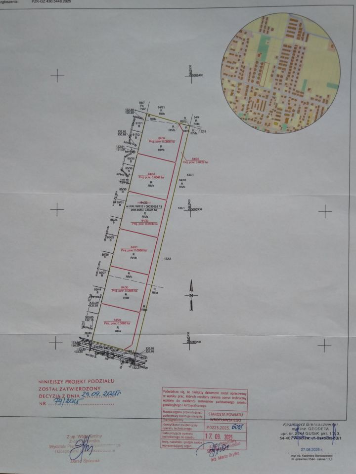 Działka budowlana Kiełczów, ul. Wiosenna. Zdjęcie 4