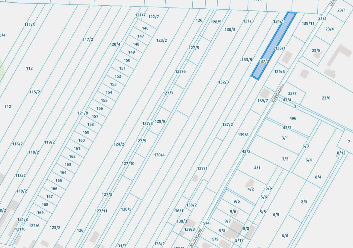 Działka rolno-budowlana Piotrków Trybunalski, ul. Wojska Polskiego. Zdjęcie 3