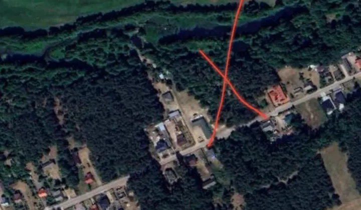 Działka inwestycyjna Laskowiec, ul. Leśna