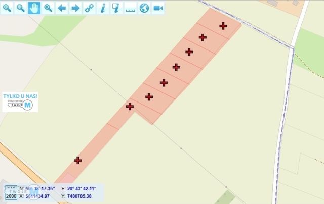 Działka rolno-budowlana Celiny. Zdjęcie 1