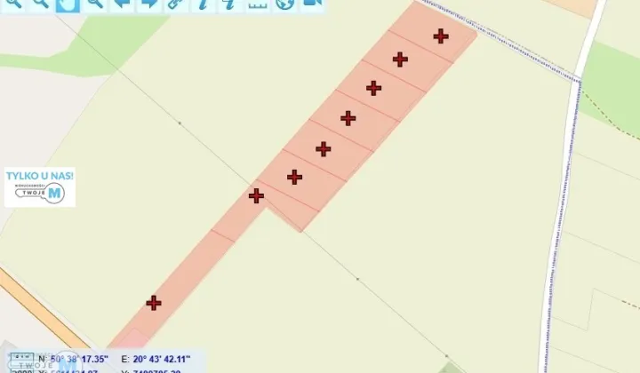 Działka rolno-budowlana Celiny