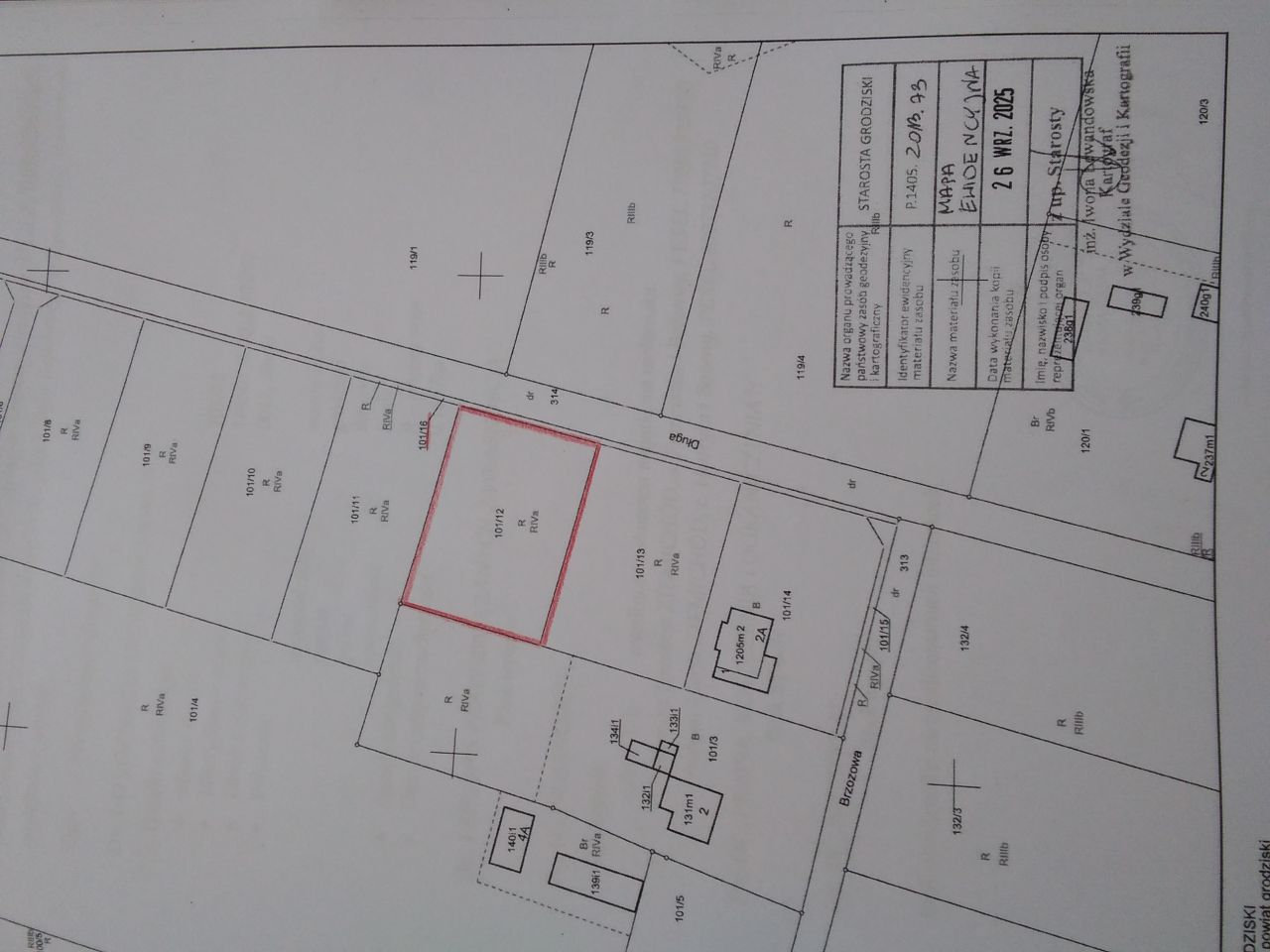 Działka budowlana Kaski Kaski-Budki, ul. Długa. Zdjęcie 3