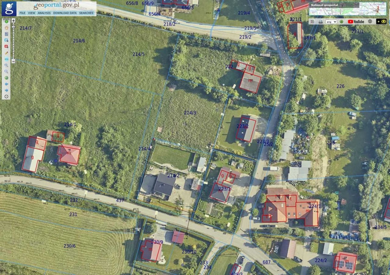 Działka budowlana Limanowa Lipowe. Zdjęcie 5