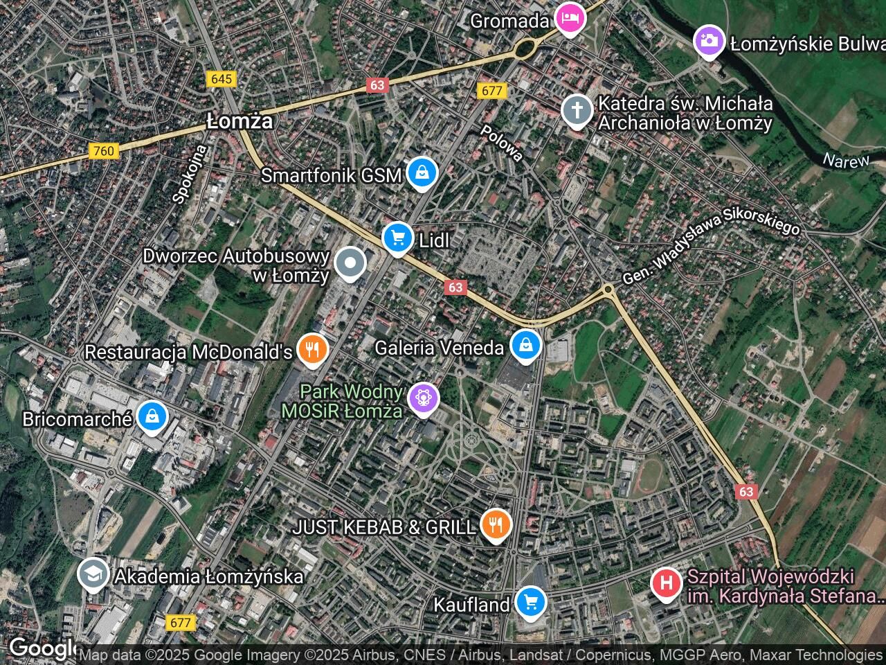 Garaż/miejsce parkingowe Łomża Śródmieście, ul. Adama Mickiewicza