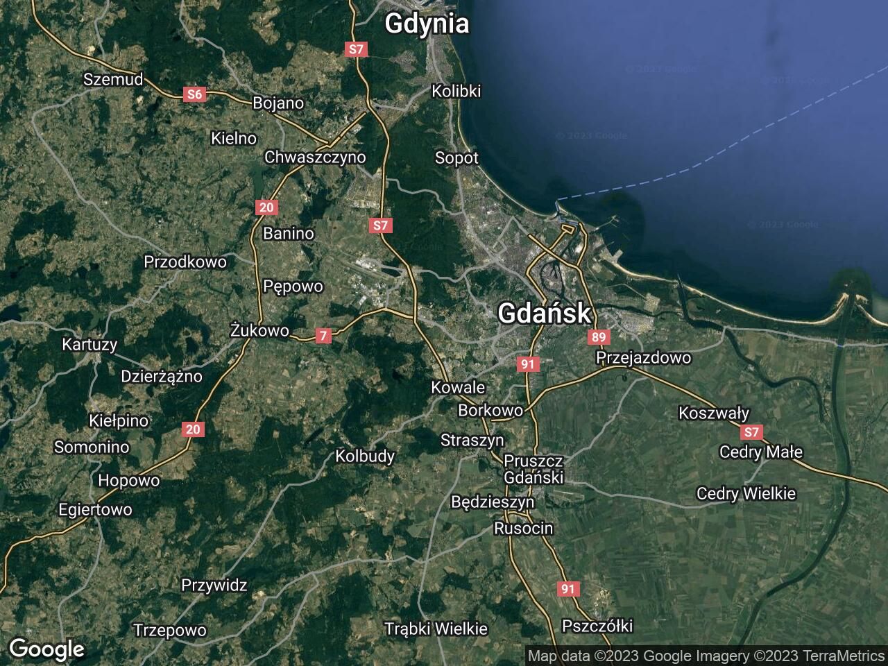 Działka rekreacyjna Gdańsk Jasień