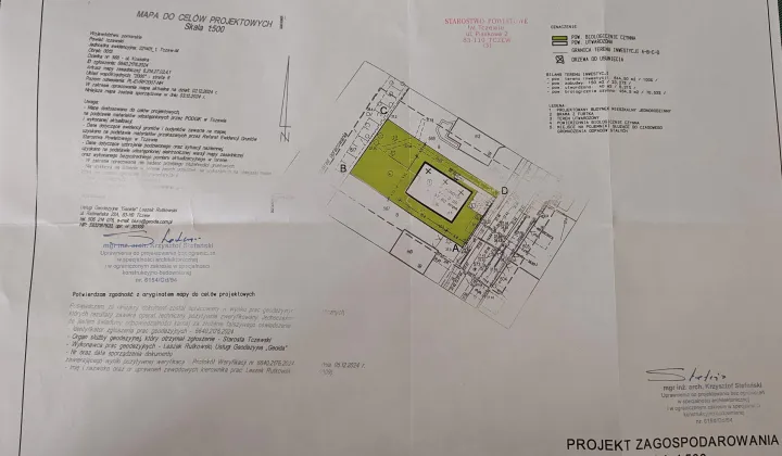 Działka rolno-budowlana Tczew Górki, ul. Wojciecha Kossaka
