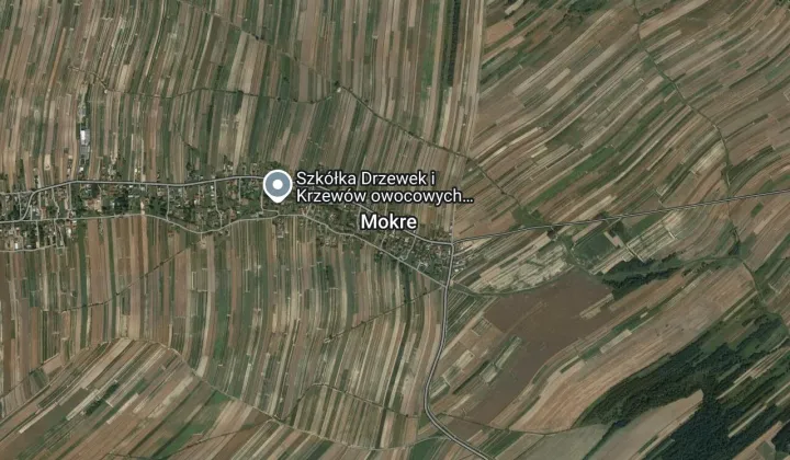 Działka rolna Mokre
