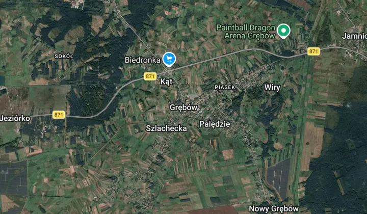 Działka rolna Grębów