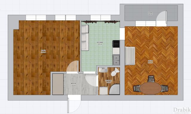 Mieszkanie 3-pokojowe Sucha Beskidzka, os. Beskidzkie. Zdjęcie 16