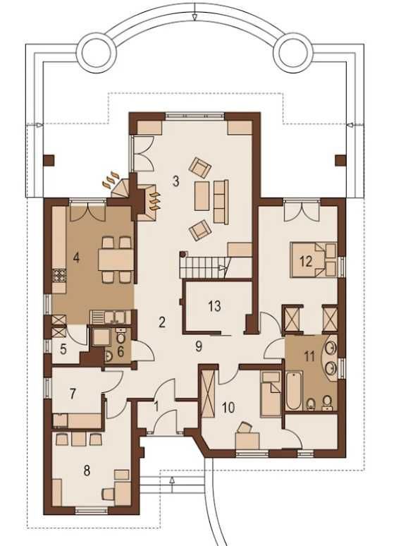 dom wolnostojący Radom, ul. dr Stefanii Perzanowskiej. Zdjęcie 8