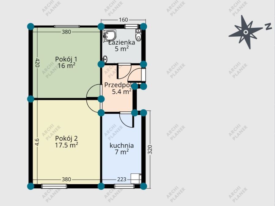 Mieszkanie 2-pokojowe Gdańsk Nowy Port, ul. ks. Mariana Góreckiego. Zdjęcie 8